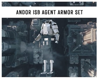 Kit de bricolaje de armadura de agente táctico ISB de Star Wars Andor
