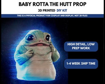 Star Wars Baby Rotta The Hutt DIY Prop - Mandalorian Movie Cosplay