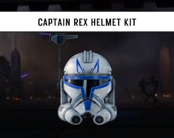 Star Wars Clone Wars Phase 2 Captain Rex DIY Helmet Kit