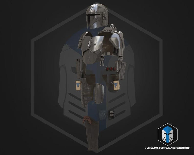 Star Wars Din Djarin DIY Armor Kit - Mandalorian Movie Cosplay image 3