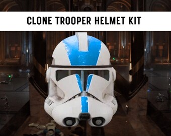 Star Wars Revenge of the Sith Clone Trooper Helmet 3D Print DIY Kit