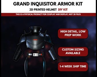 Star Wars Grand Inquisitor Armor Kit — Star Wars 3D Printed DIY Cosplay