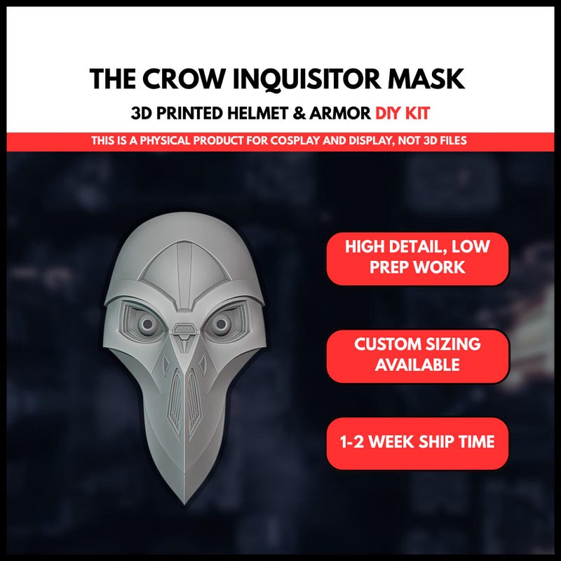Inquistor Mask Inquisitor Mask - Etsy