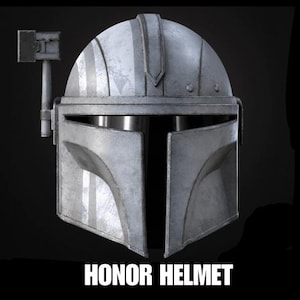 Mandalorian Honor Helmet 3D Print DIY Kit