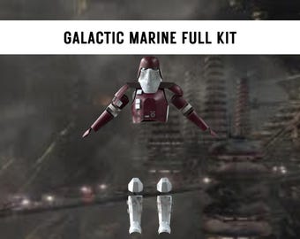 Kit completo de bricolaje de los Marines Galácticos de Star Wars: La Venganza de los Sith