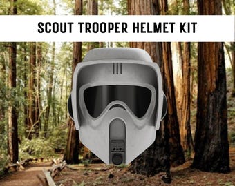 Scout Trooper Helmet 3D Print DIY Kit