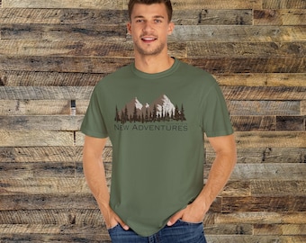 Adventure Nature Unisex T-Shirt, Outdoor Tee, Traveler Gift, Camping Apparel, Casual Wear