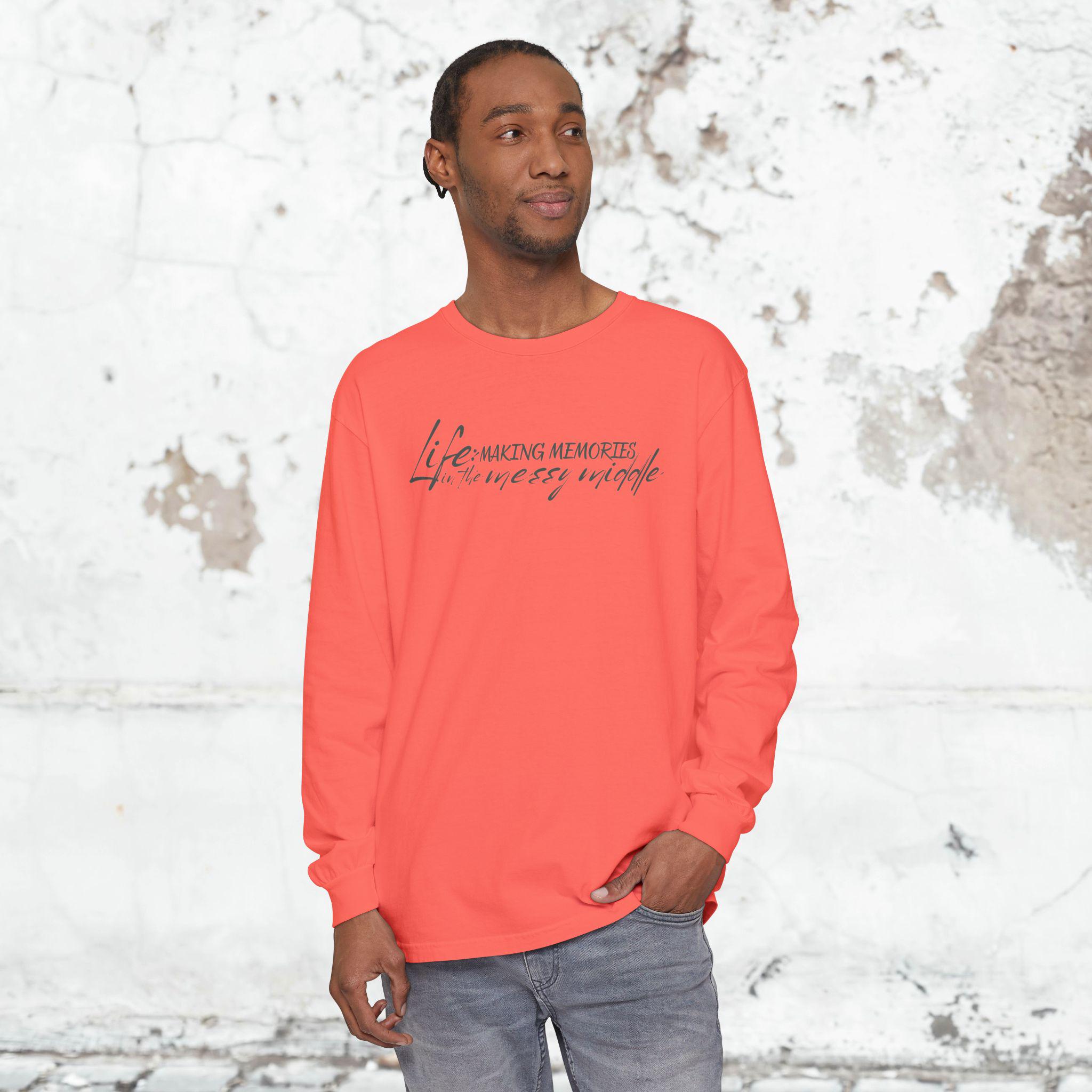 Life is Making Memories Unisex Long Sleeve T-shirt, Outdoor