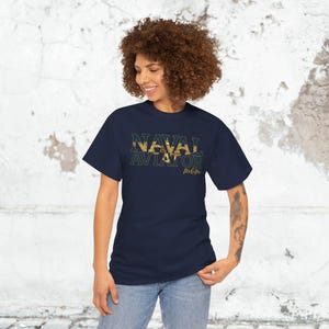 ★米国発*POLO*新作*Script ロゴ刺繍Tシャツ/Aviator Navy★ Naval Aviator Identity Black T-shirt - Show Your Aviation