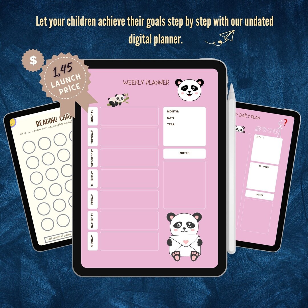 kids-weekly-planner-printable-kids-daily-calender-weekly-etsy
