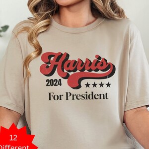 Harris for President 2024 t-shirt, Kamala Harris Rally tshirt, Women Vote Tee, Women&#39;s Rights, Election 2024, Kamala Harris, Democrat Shirt