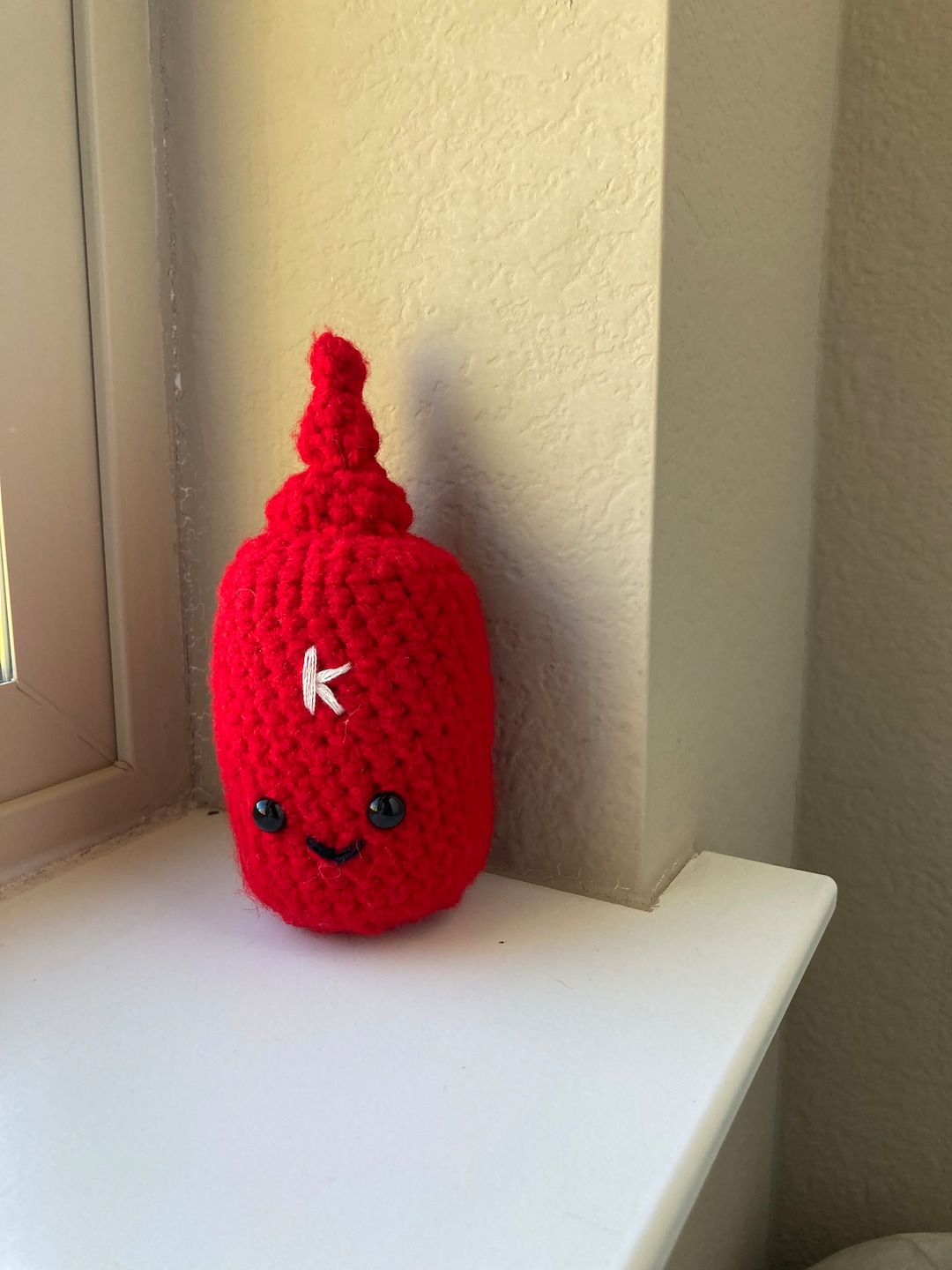 Ketchup Plushaffordable Hand Crocheted Amigurumi Etsy