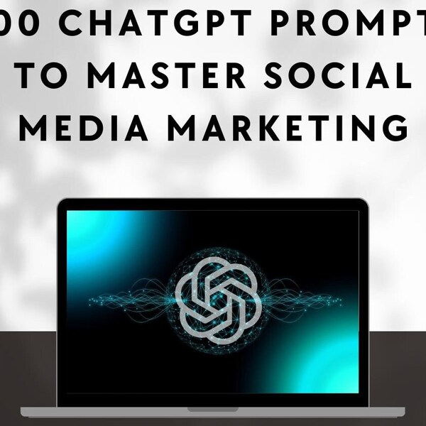 400 Custom AI-Powered ChatGPT Conversation Prompts to Become a Social Media Marketing Ninja