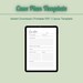 Case Plan Template | Digital Planner for Solicitors | Paralegal Planner ...