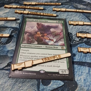 Mtg lightsaber ability keyword and +1/+1 counters