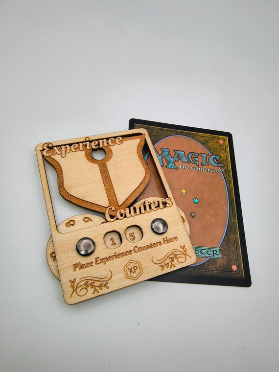 0-99 MTG Experience Counter Wood Proxy - Etsy Ireland
