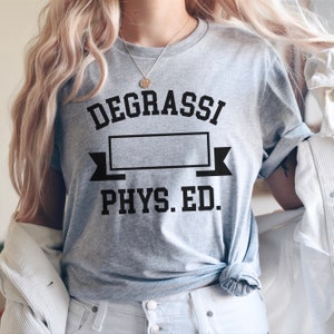 Degrassi Phys Ed Shirt, Gym tee, Jimmy Brooks, Degrassi, Pop Culture tee