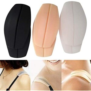 1Pair Underwear Shoulder Pads Silicone Bra Strap Anti-Slip