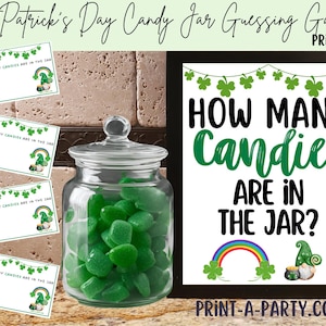 Juego de adivinanzas imprimible del Día de San Patricio: letreros y tarjetas para fiestas, aulas y eventos festivos.