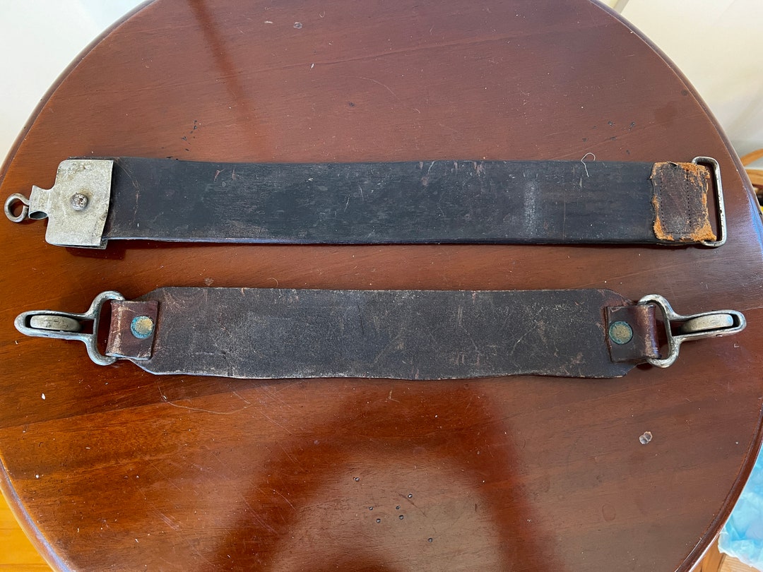 Vintage Leather Razor Strop Barber Shop Razor Sharpener - Etsy