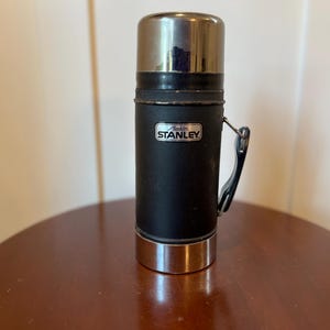 Vintage Black Aladdin Stanley 24 Oz. Wide Mouth Thermos A-1350B