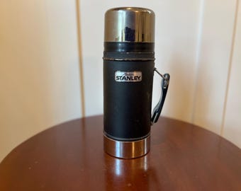 Vintage Black Aladdin Stanley 24 Oz. Wide Mouth Thermos A-1350B