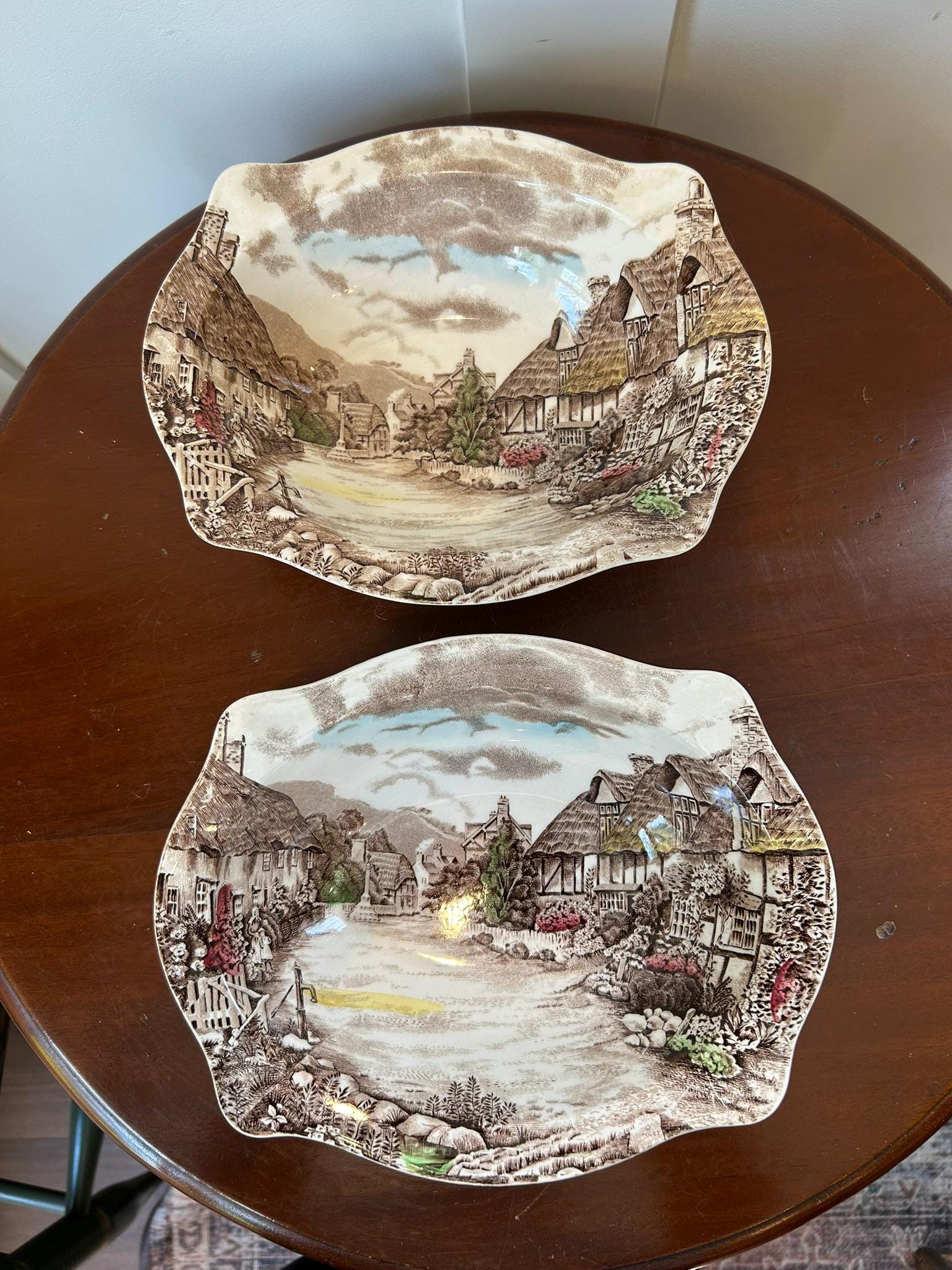 Olde English Countryside Johnson Bros - Etsy