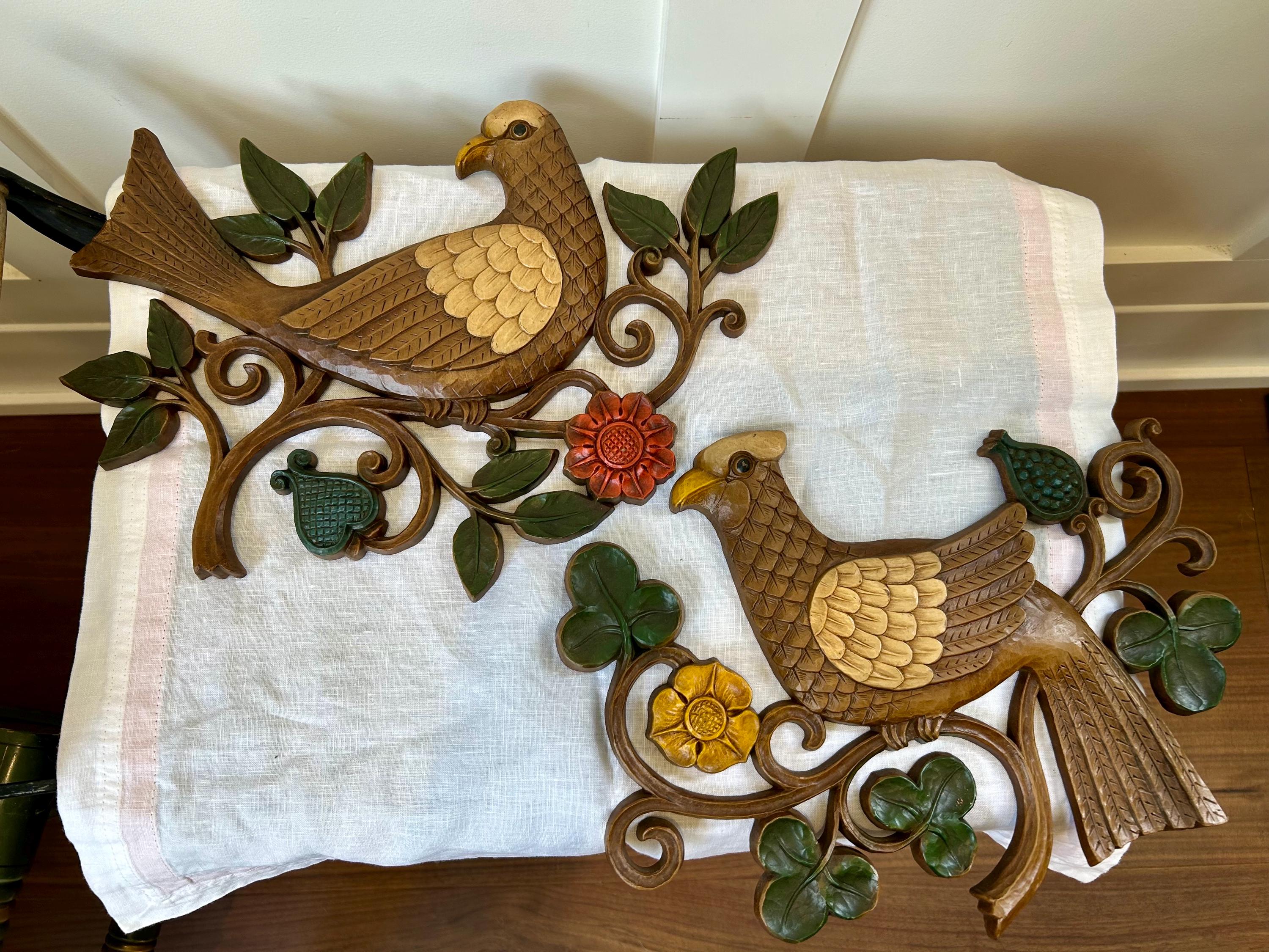 Syroco Wall Birds - Etsy