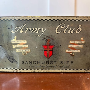 Military Tobacco Tin