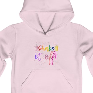 Kids Shake it off Hooded Sweatshirt- Kids hoodie