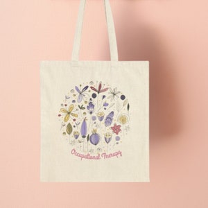 Occupational Therapy Cotton Canvas Tote Bag