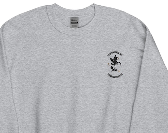 Sudadera de Manon Blackbeak y Abraxos
