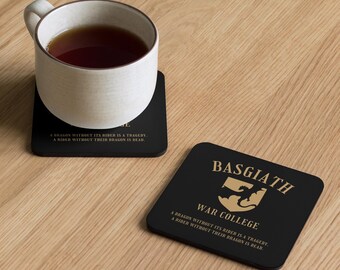 Basgiath Cork-back coaster