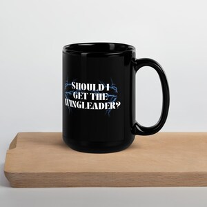 Tairn Black Glossy Mug - Fourth Wing