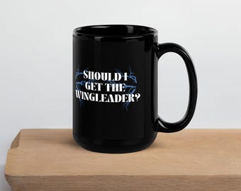 Tairn Black Glossy Mug - Fourth Wing