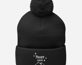 Night Court Pom-Pom Beanie