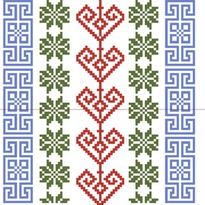 Tatreez pattern 1