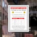 Penny Phase-out Sign, No More Pennies Sign, Cash Register Notice, Penny ...