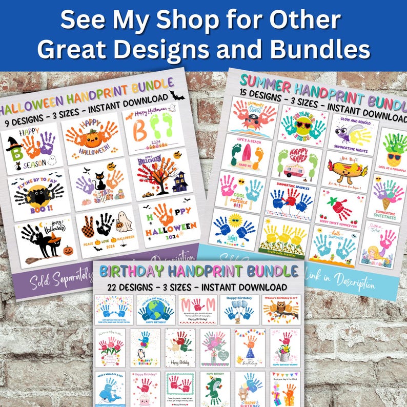 Handprint Set Canada Day Handprint Bundle, Handprint Craft, Preschool Handprint ...