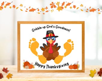 Christian Thanksgiving Handprint Craft, Religious Handprint Craft, Printable Jesus Handprint Keepsake, Sunday School Craft, Toddler Craft