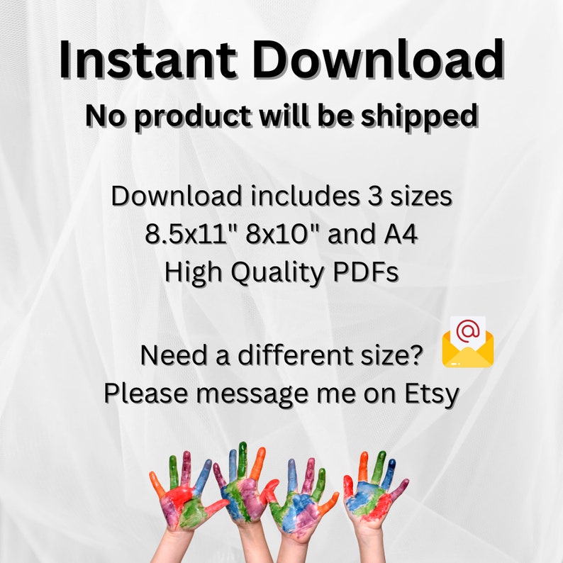 Teacher Appreciation Gift, Fingerprint Art, Handprint Craft Project ...