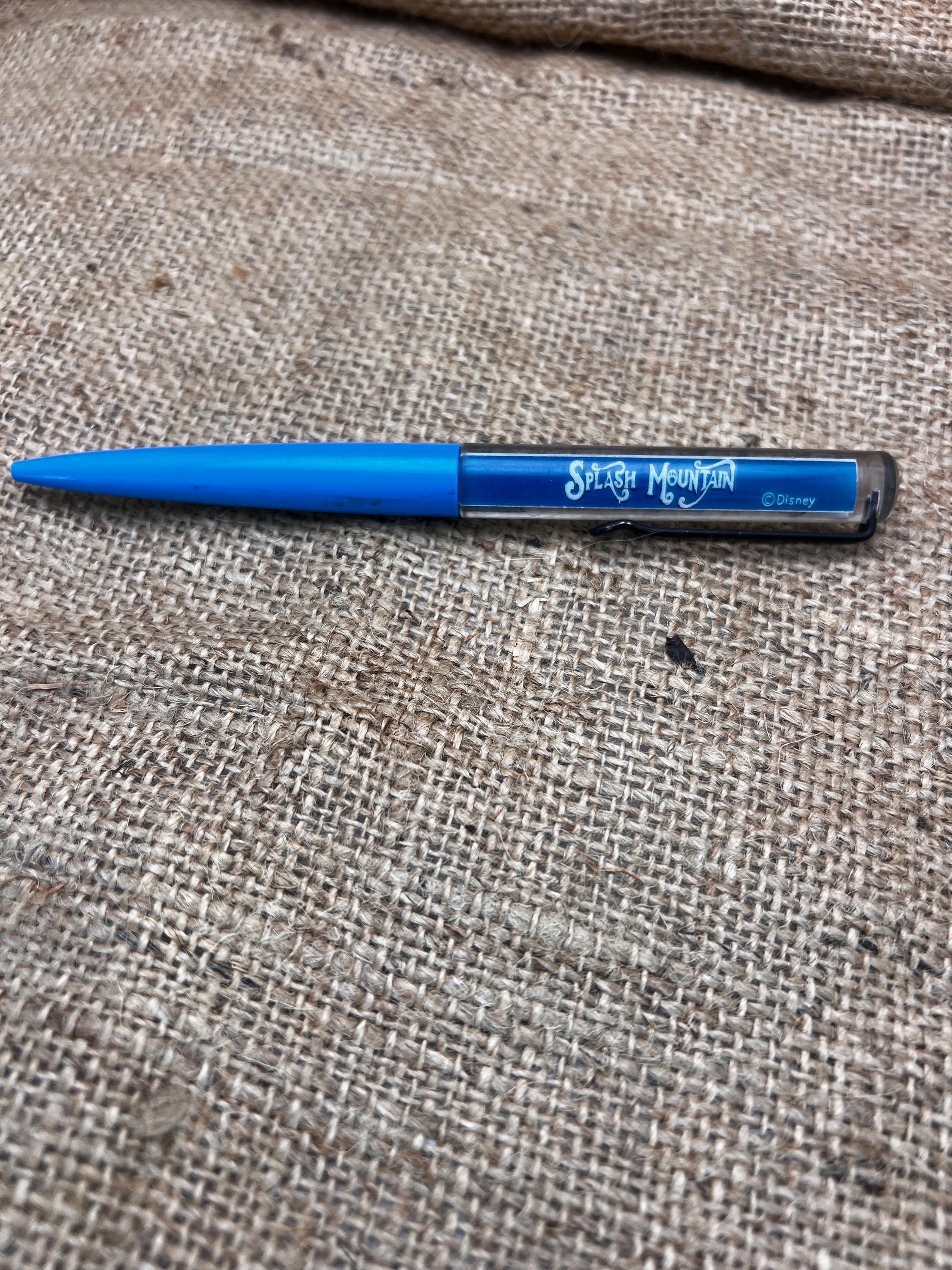 Disneyland Anson ペン Anson Gold Tone Pen W/desk Stand 50 Happy Years Anniversary