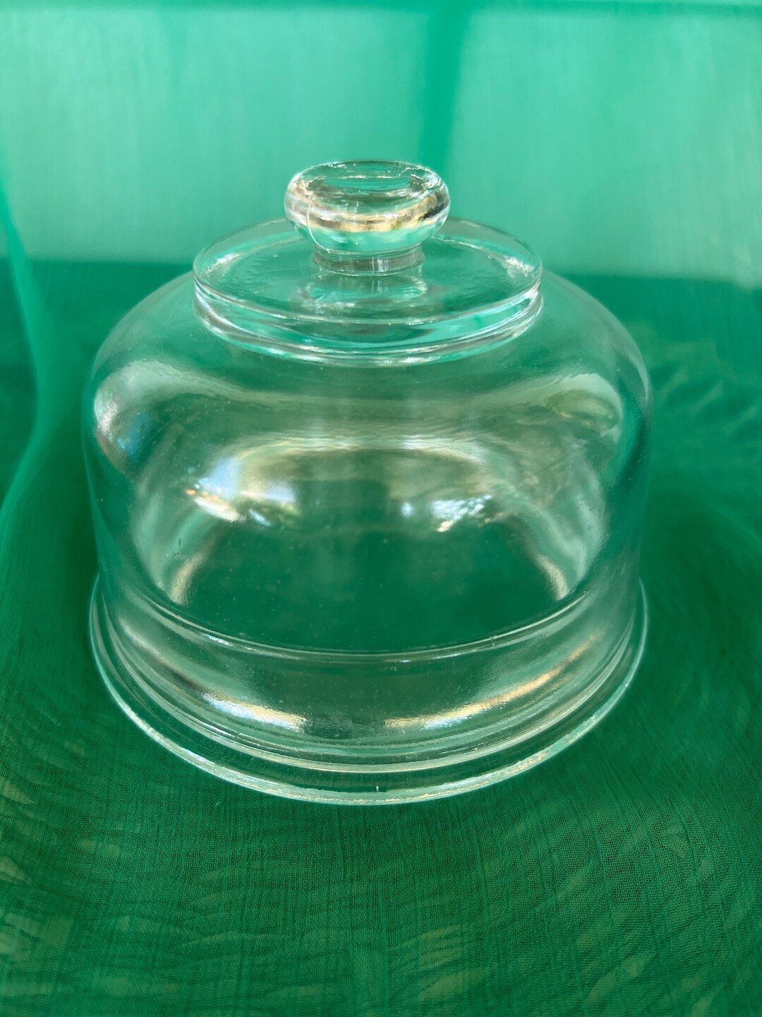 Vintage Clear Butter Mold Dish Unique French Style Etsy