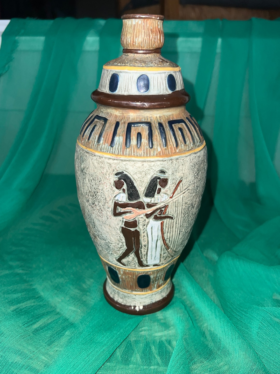 Vintage Italian Made Pottery Bottle Stamped Details on Bottom Etsy