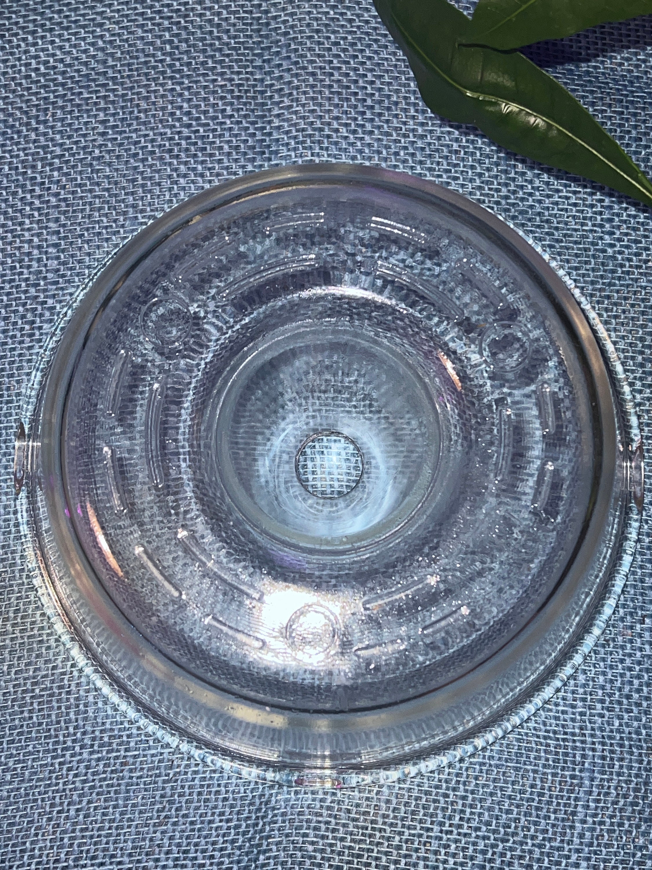 Vintage Glasbake Brand Clear Glass Tube Bundt Cake Pan OR Etsy