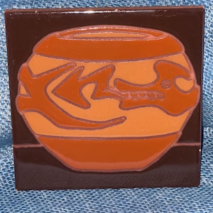 SOUTHWESTERN TILE 6 inch Wall Trivet Tile Home Decor Mexican Themed Made in Italy