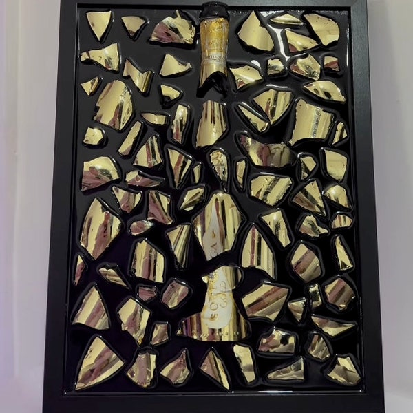 Broken Glass Art Etsy