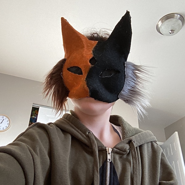 Maine coon therian mask
