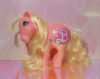 G1 Barbie My Little Pony Custom OOAK Doll
