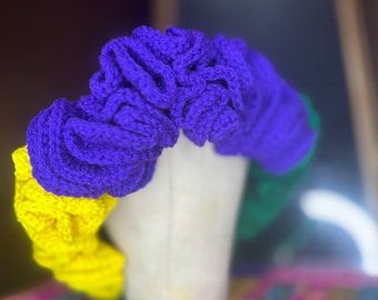 Big Mardi Gras Ruffle Hat